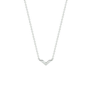 Zilveren collier V 40-44cm