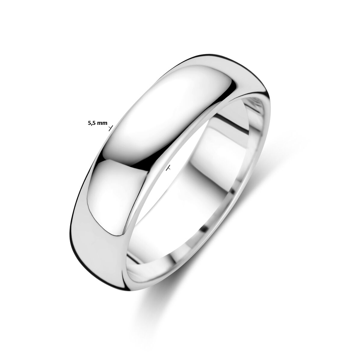 ring glad maat 17,25 - Afbeelding 4