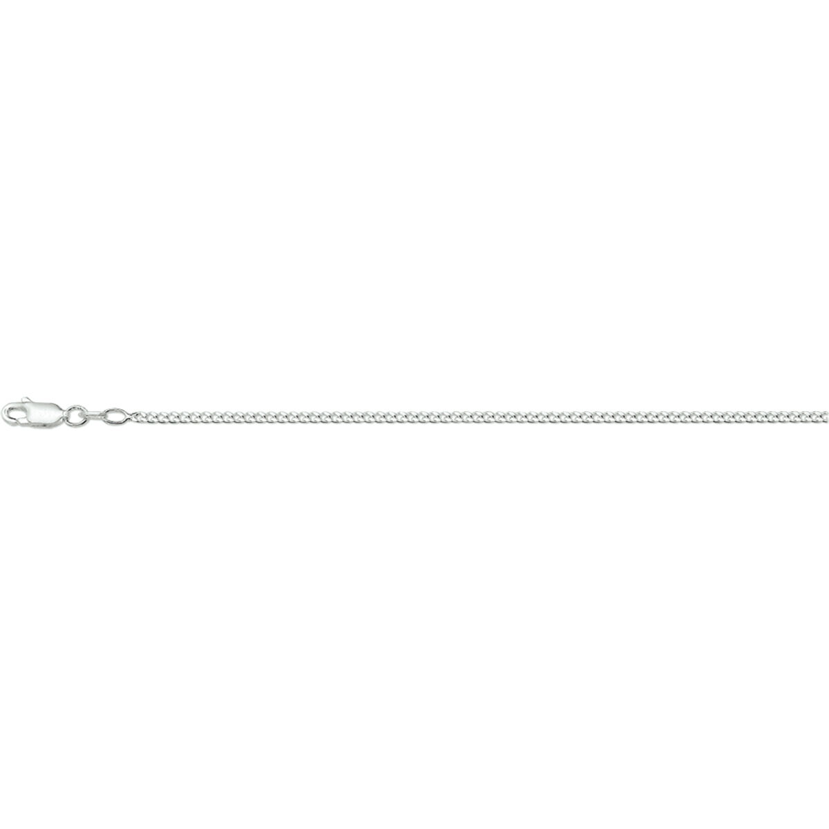 Zilveren collier gourmette 50cm 2.0mm - Afbeelding 2