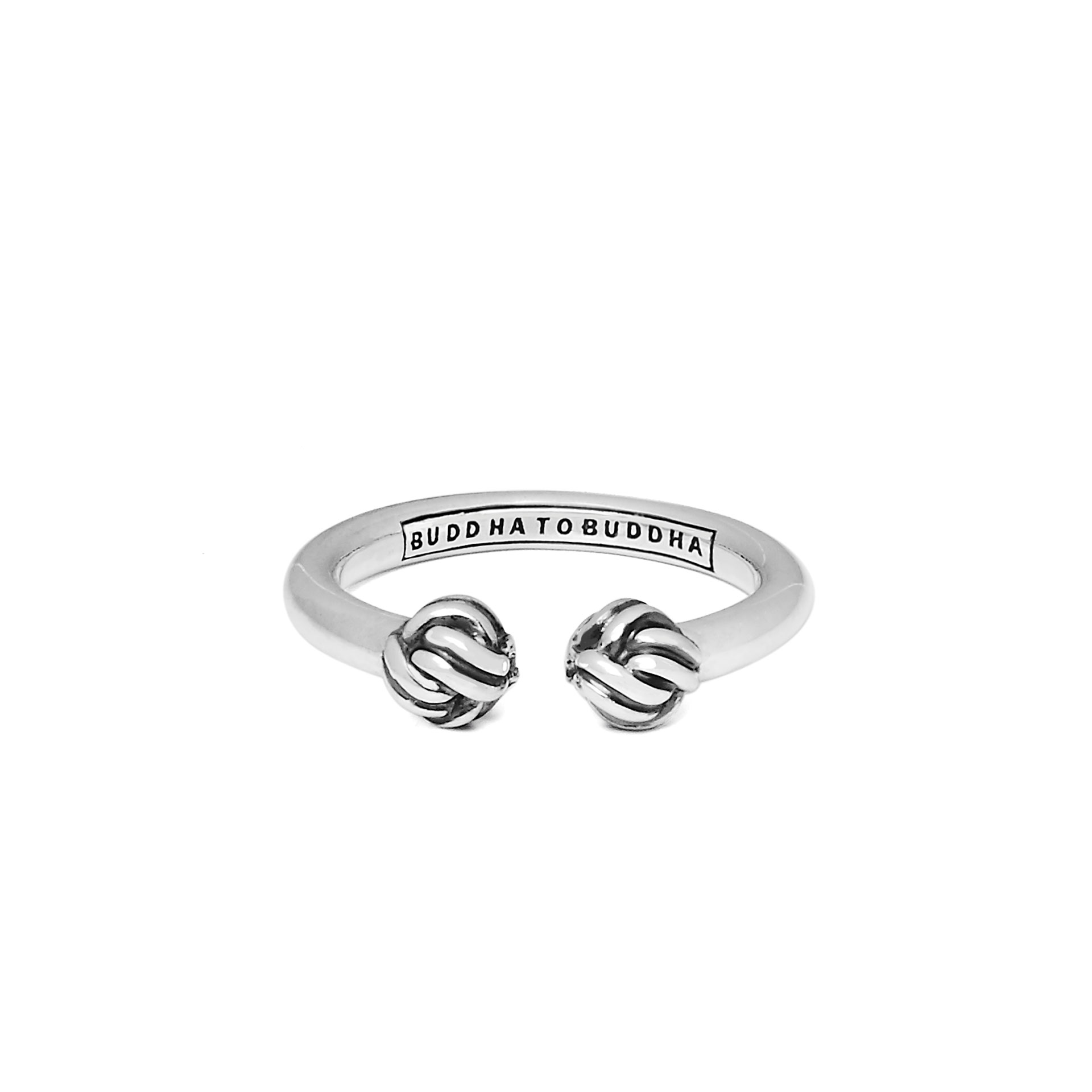 Buddha to Buddha Refined Katja Ring zilver maat 18