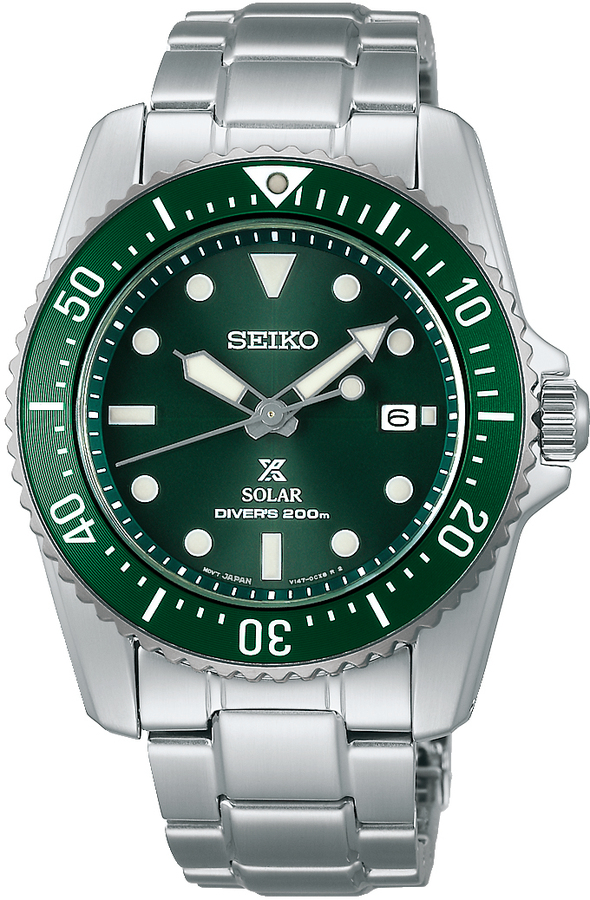 Seiko Prospex solar diver 200meter groen