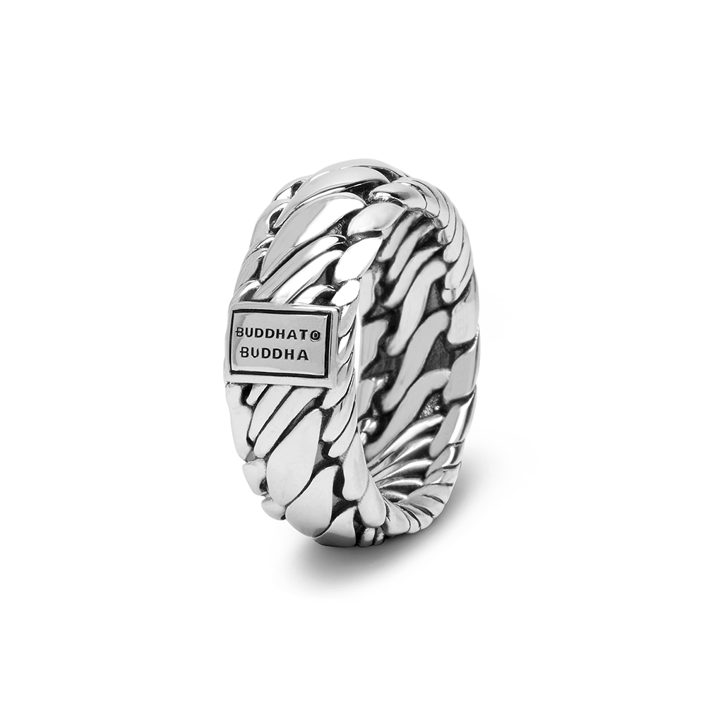 Buddha to Buddha Edwin/Ben small ring zilver - Afbeelding 2
