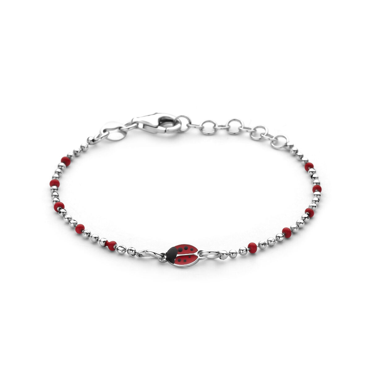 armband kind lieveheerstbeestje 13+3 cm