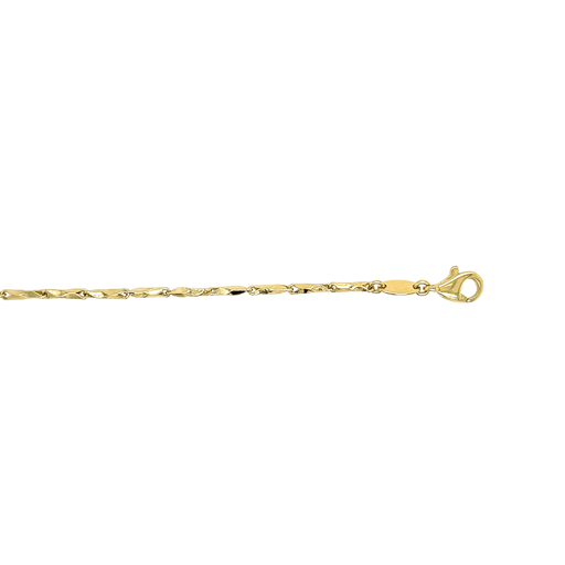 GA0156WRSM geelgouden armband fantasie 19cm