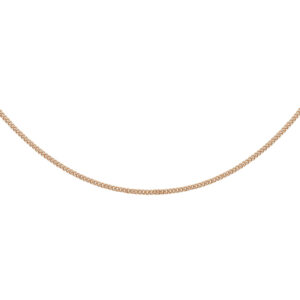 Roodgoud collier gourmette 42cm 1,2mm