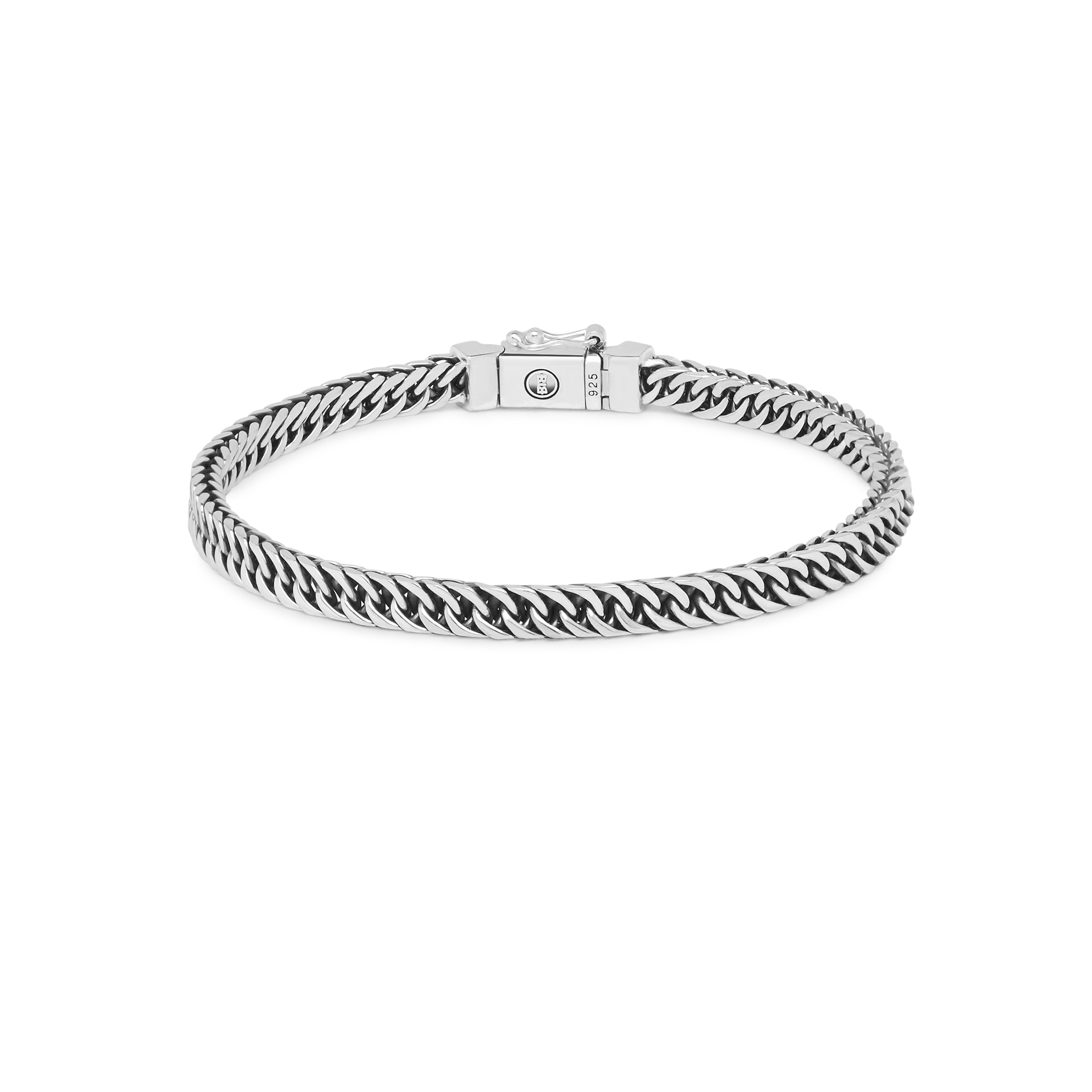 J158 D - Buddha to Buddha armband Esther mini zilver - Afbeelding 2