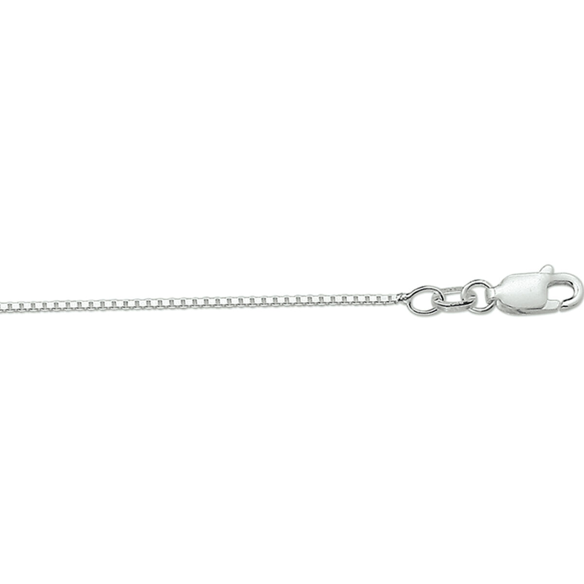 Zilveren collier venetiaans 42cm 1,1mm