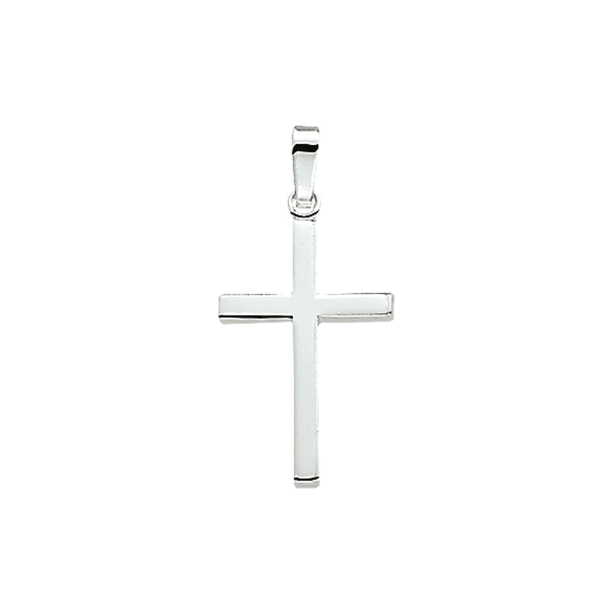 Zilveren hanger kruis