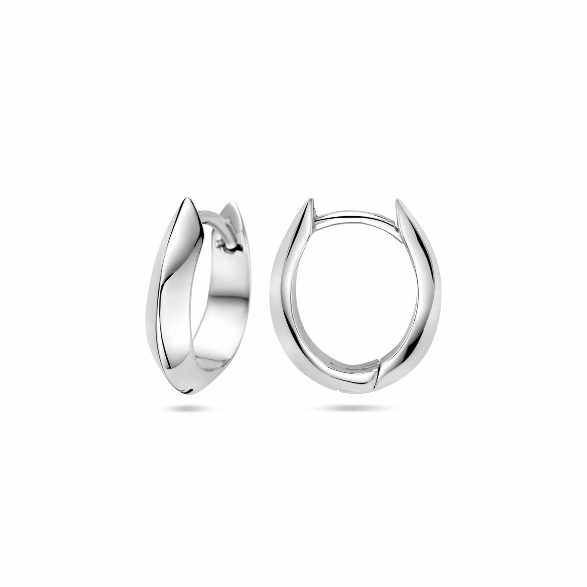 113.40034 KA zilver klapoorringen in punt 16mm - Afbeelding 3
