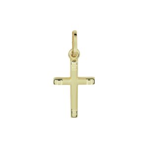 Geelgouden kruisje hanger