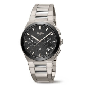 Boccia heren horloge titanium chrono