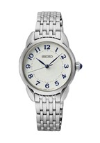 Seiko dameshorloge staal