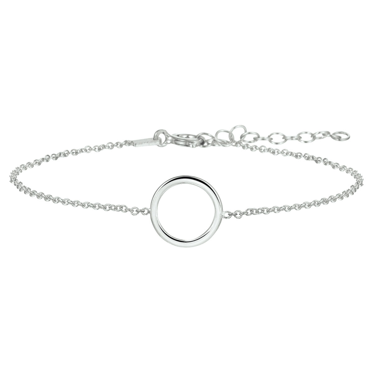 13.24185 KA armband rondjes 16+3cm zilver