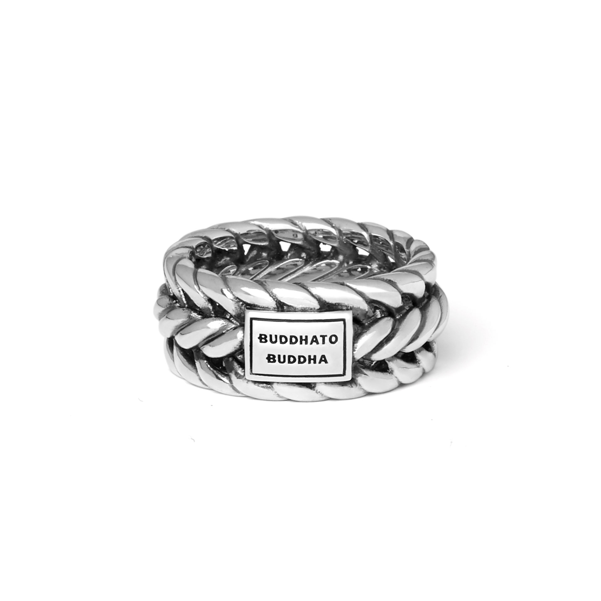 Buddha to Buddha Nurul ring zilver maat 17