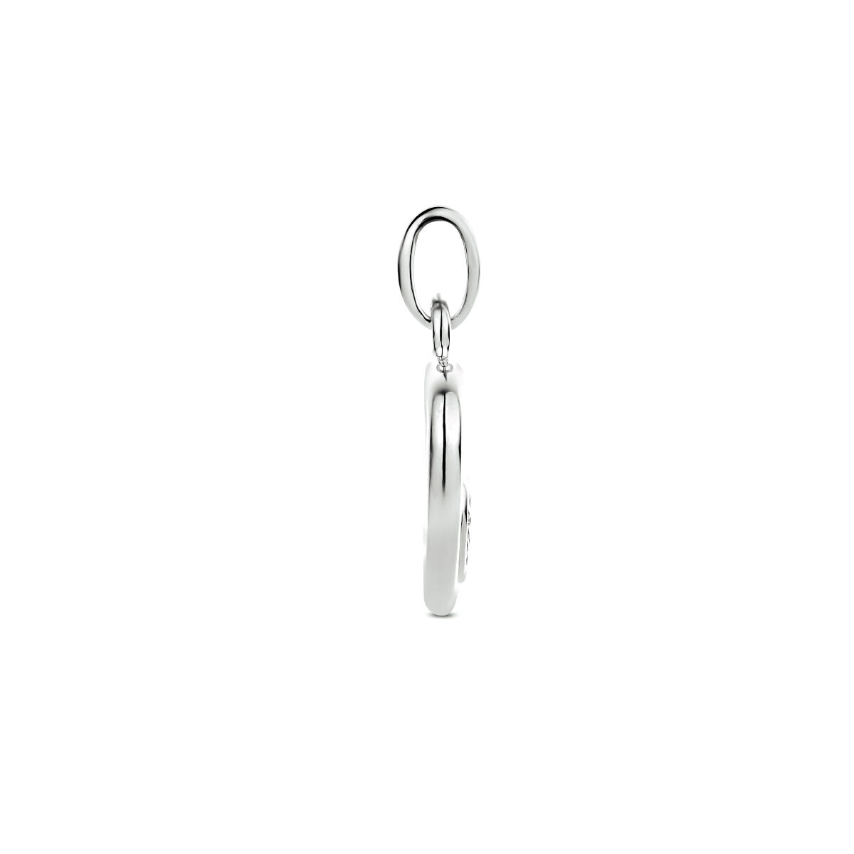 Zilveren hanger Hangslot hart - Afbeelding 3