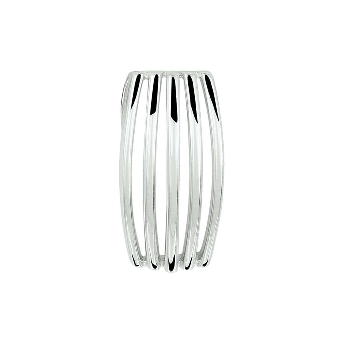 Zilveren fantasie hanger 21.5x11mm - Afbeelding 2
