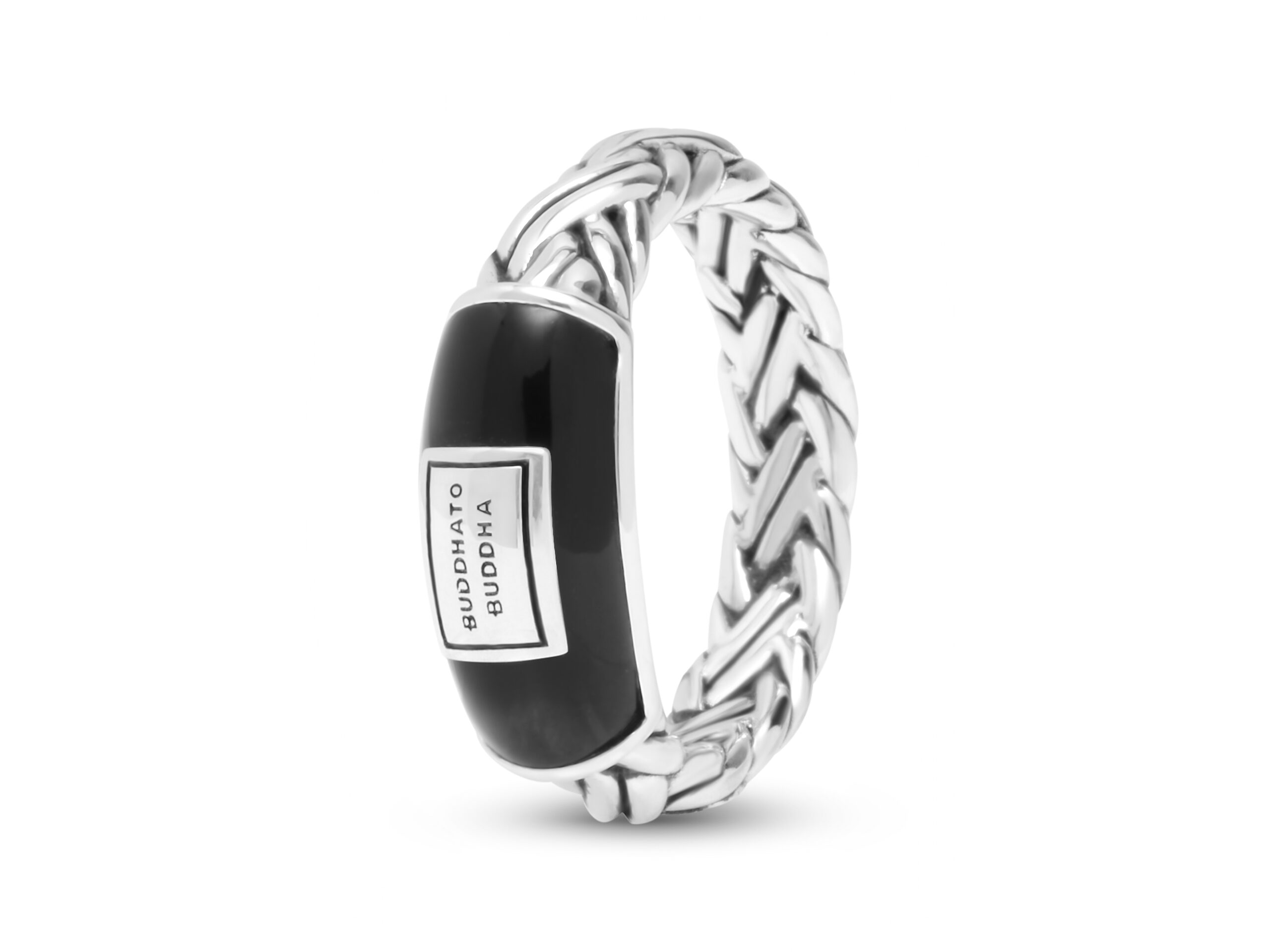 172 17 - Buddha to Buddha Katja xs black onyx ring - Afbeelding 2