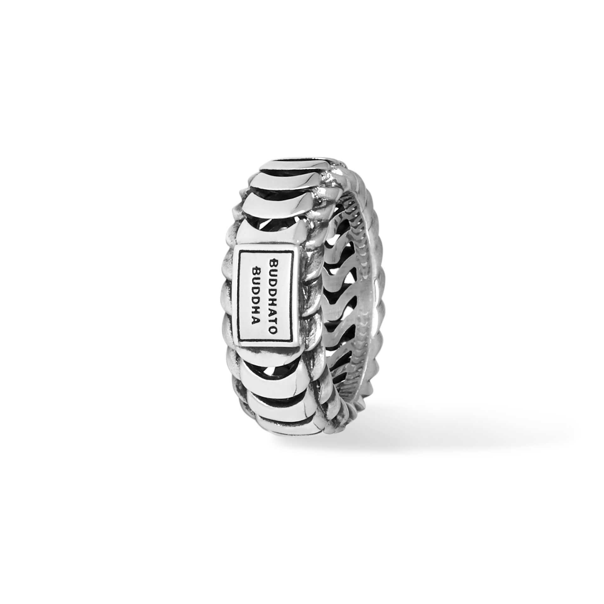 Buddha to Buddha Lars smal ring zilver - Afbeelding 2