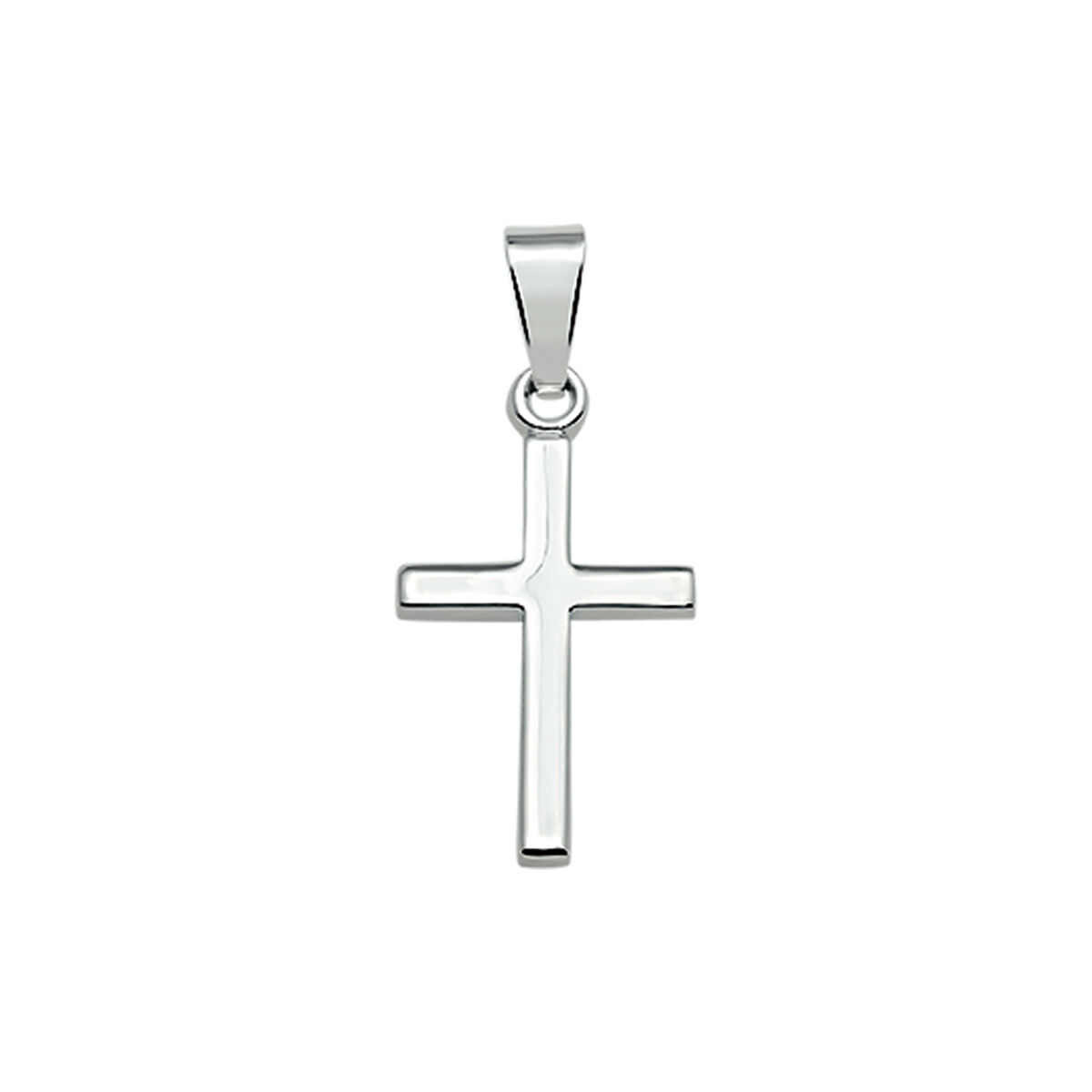 Zilveren hanger kruis