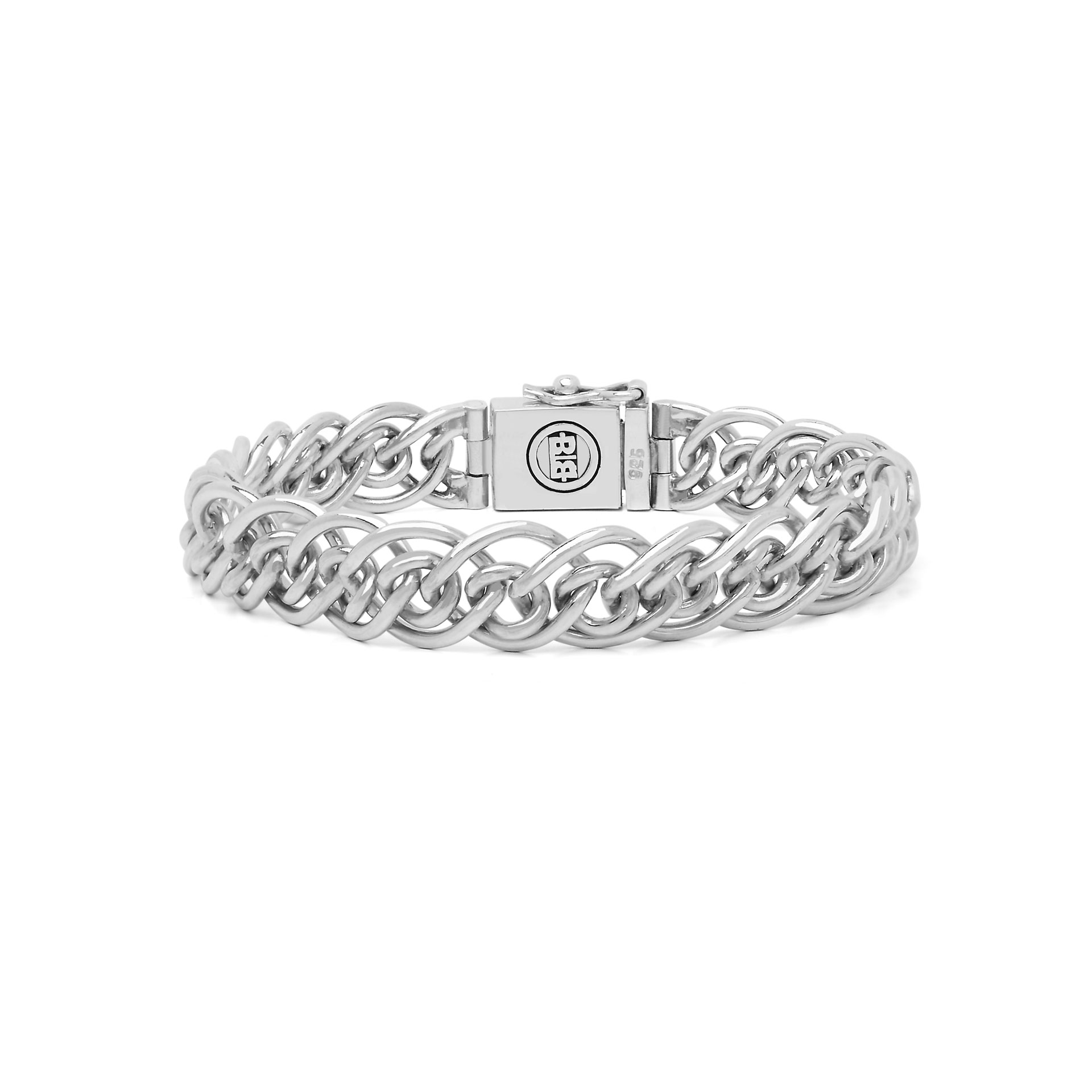 J211 E-Buddha to Buddha armband Nathalie mini zilver - Afbeelding 2