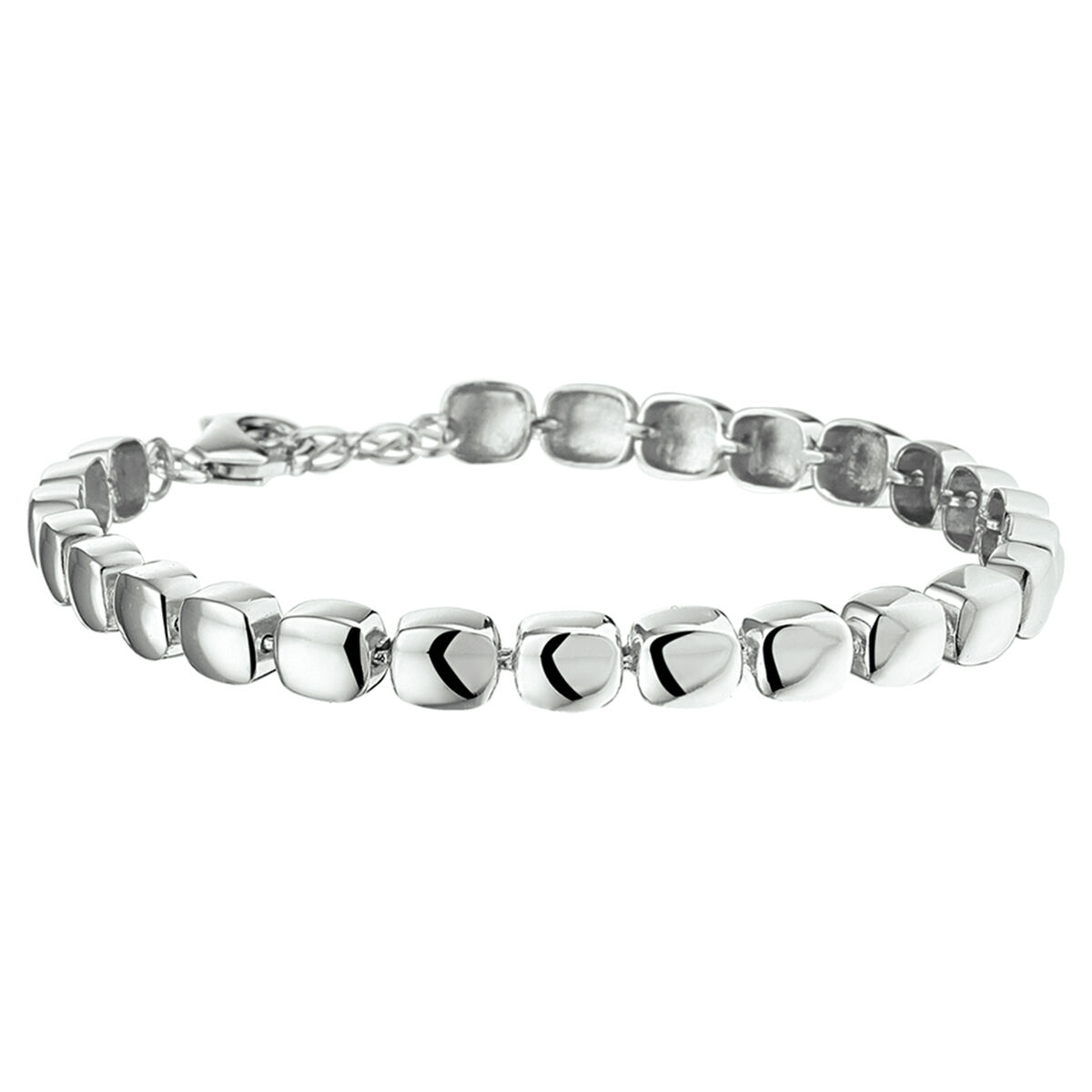 Zilveren Armband Fantasie 17-20cm 5mm*