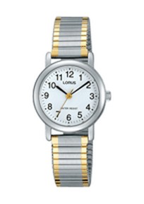 Lorus dameshorloge rekband bi-color staal