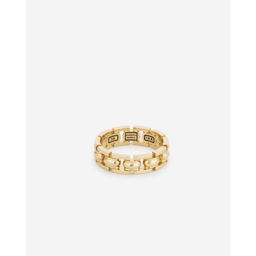 Buddha to Buddha Batul Gold Ring geelgoud maat 56