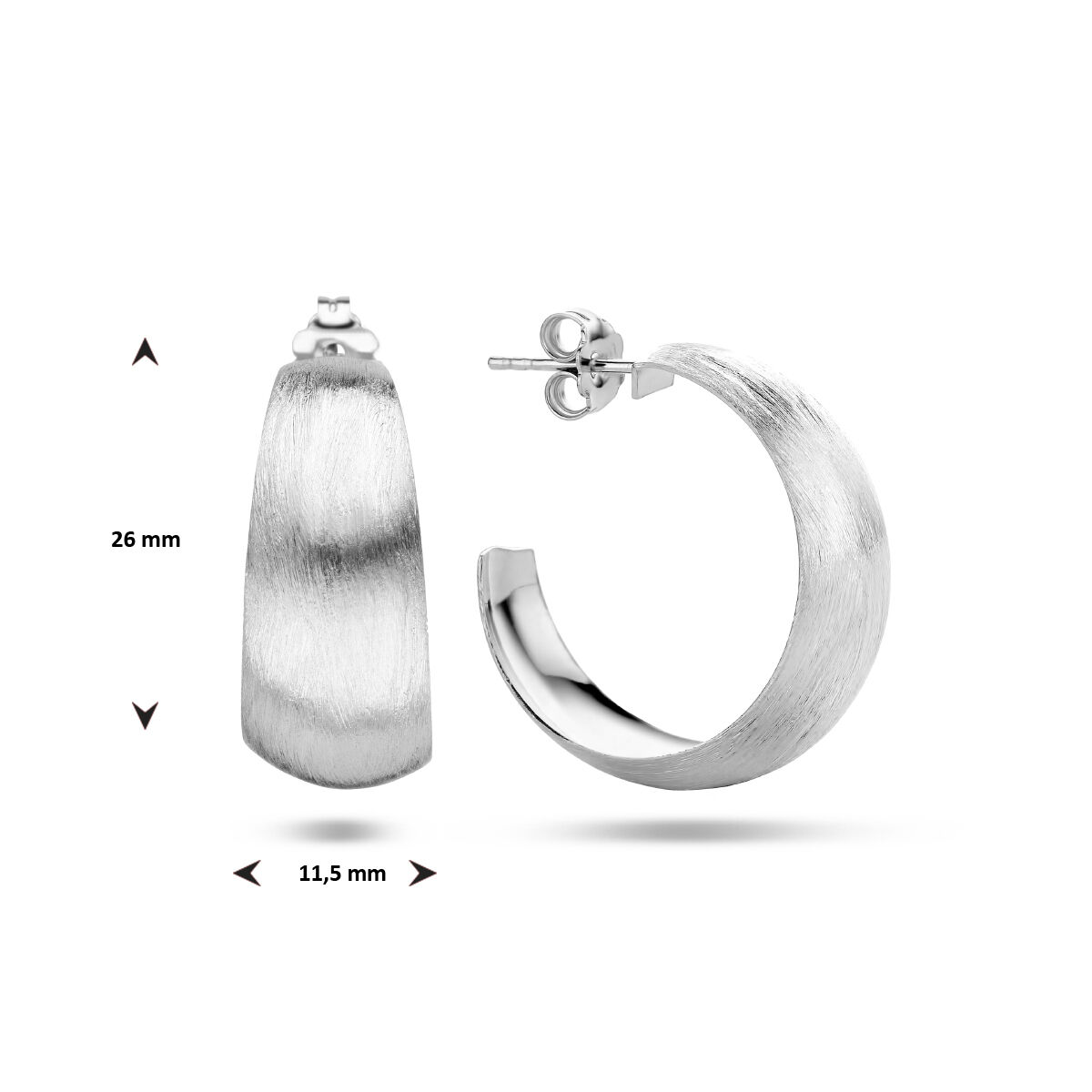 13.35495 KA oorringen 26mm x11,5mm - Afbeelding 4