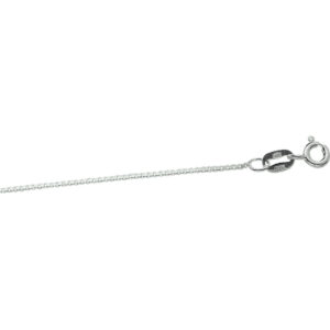 zilver collier venetiaans 38 cm 0.8mm
