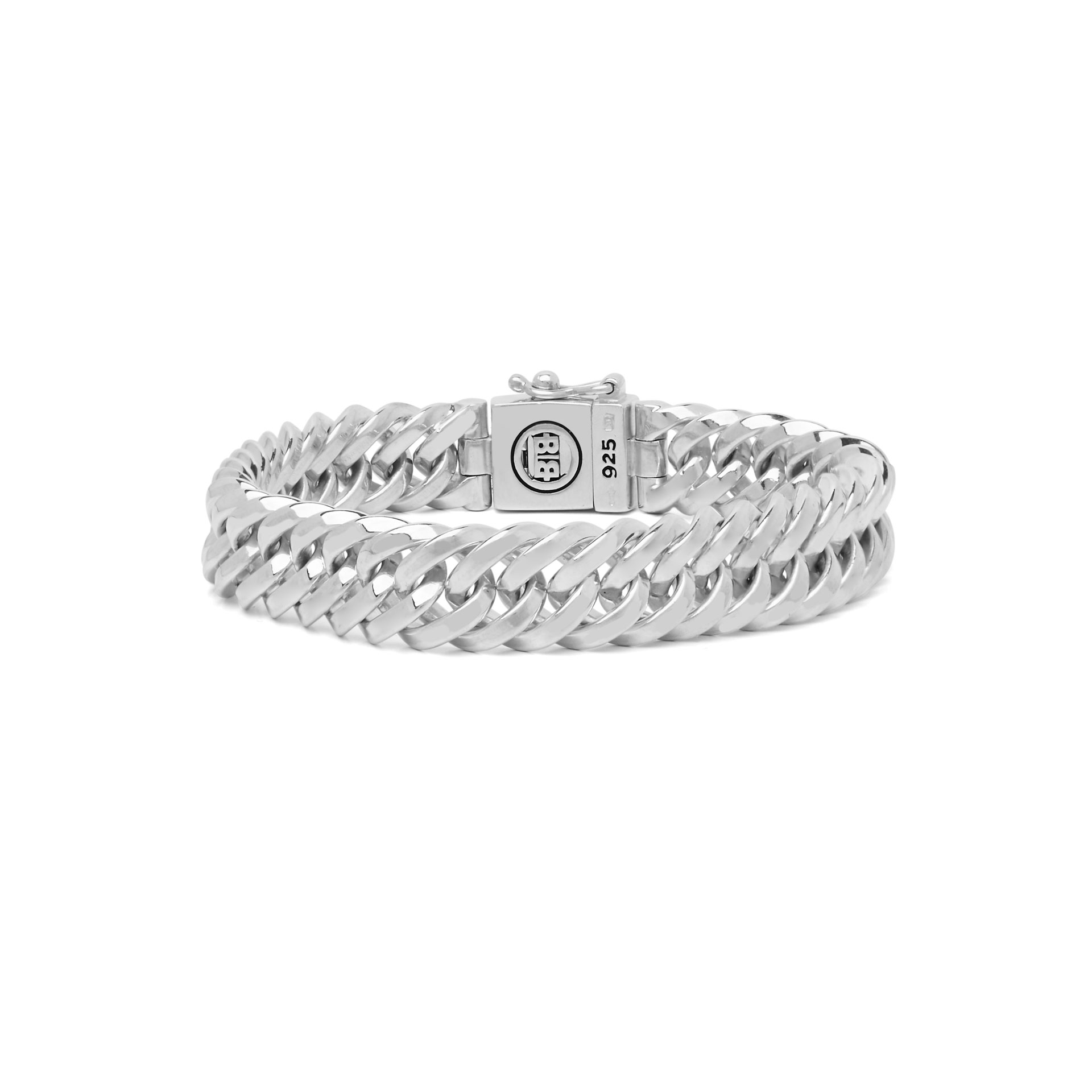 J080 E - Buddha to Buddha armband Nathalie XS zilver - Afbeelding 3