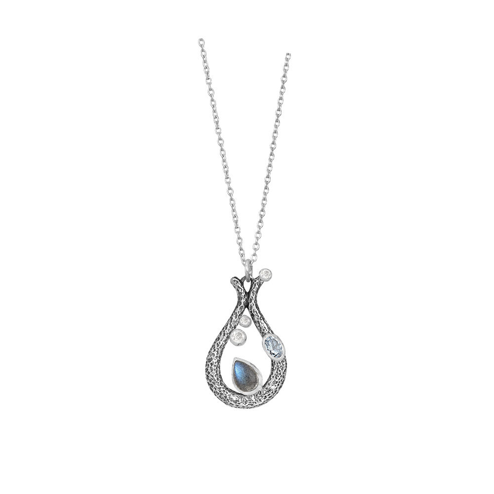 Rabinovich collier Unity zilver 42-45cm