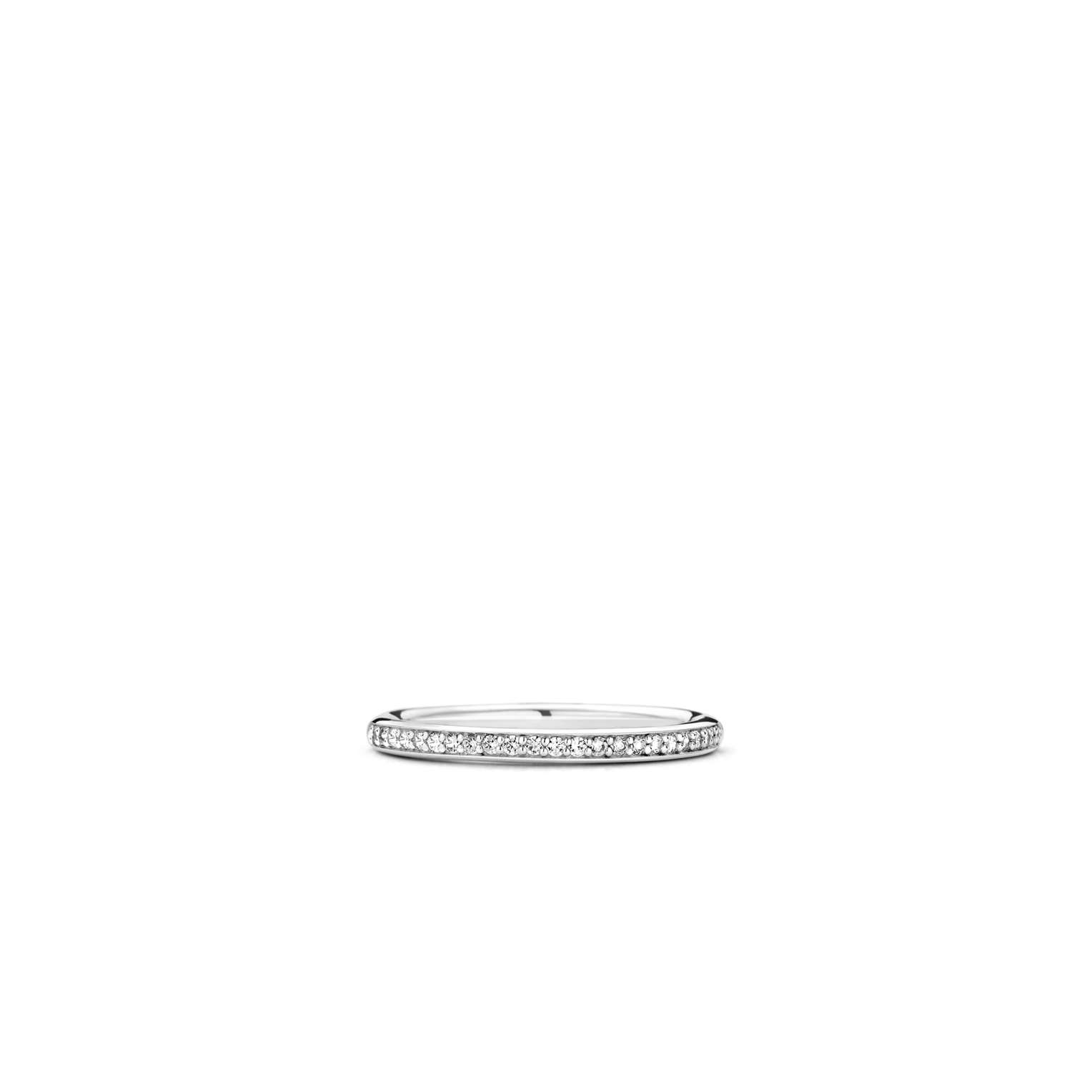 Tisento ring zilver zirkonia maat 54 - Afbeelding 3