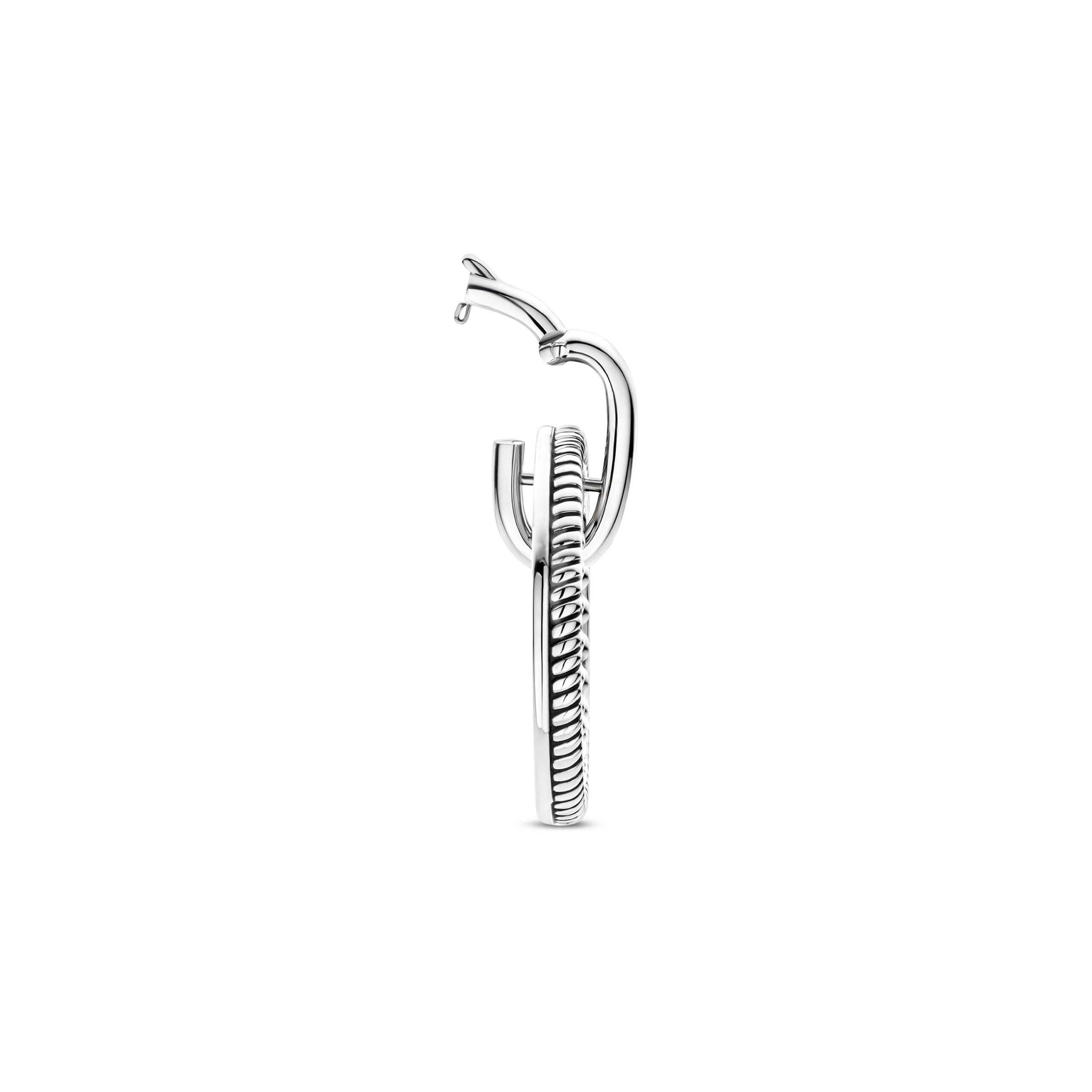 Tisento zilveren collier met zirkonia - Afbeelding 3