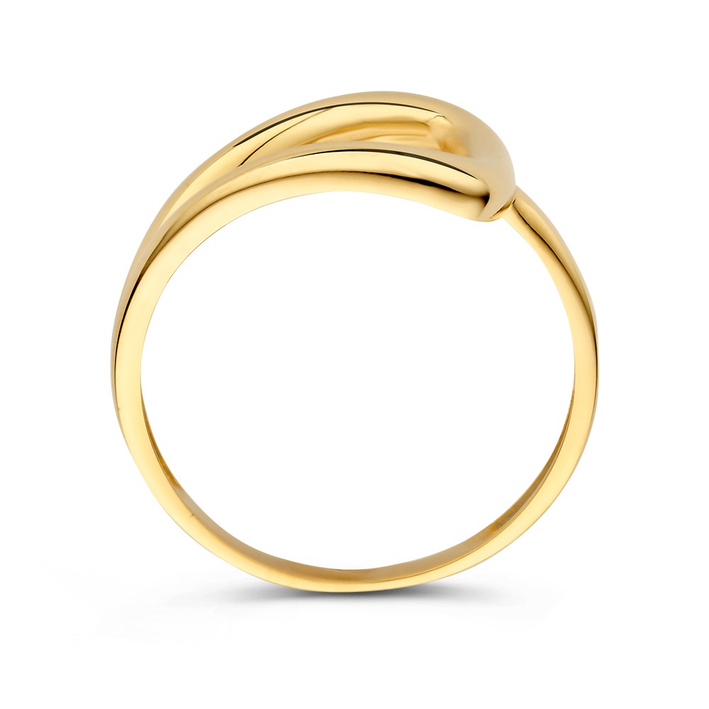 Excellent Geelgouden ring maat 56 - Afbeelding 2