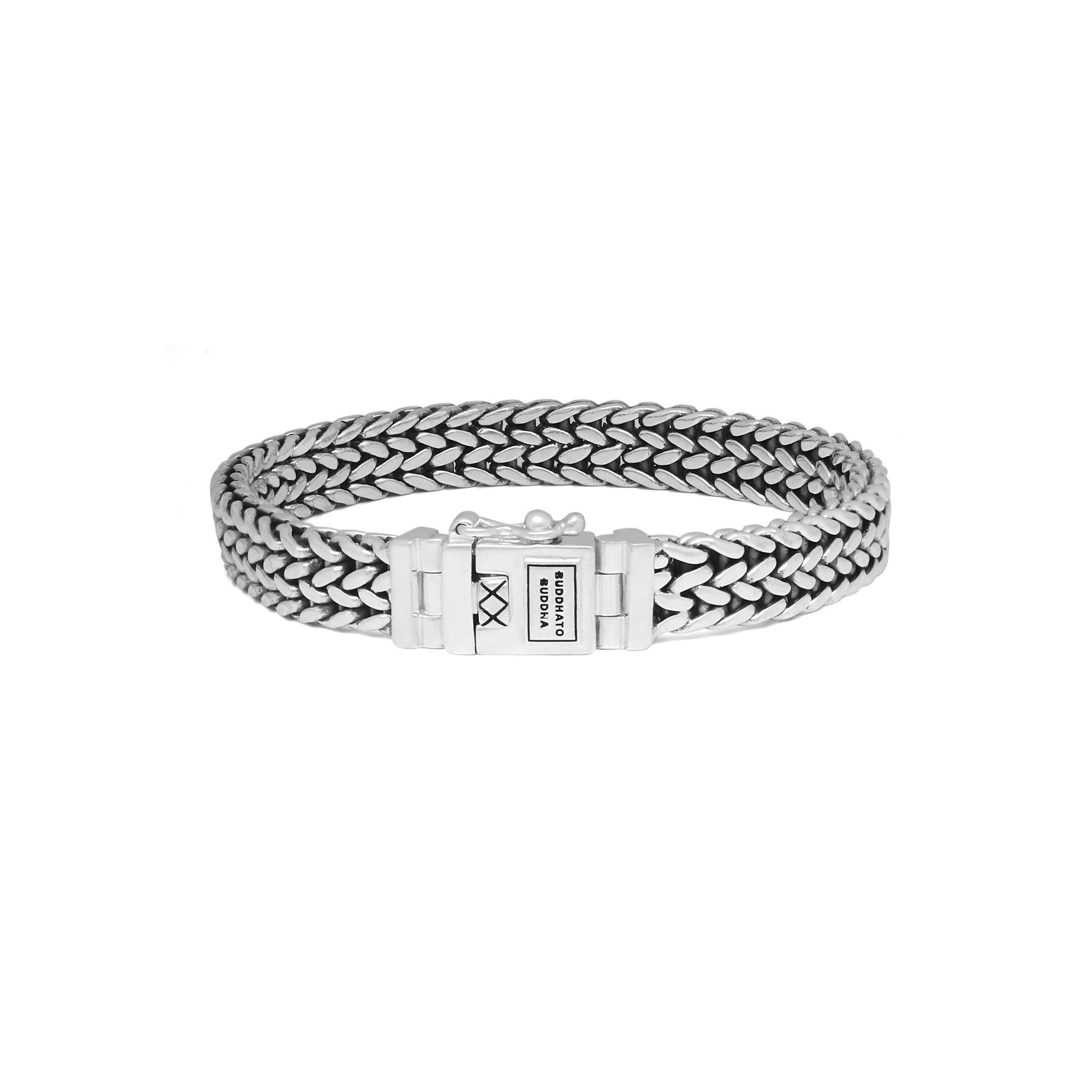 Buddha to Buddha armband Julius Small zilver maat D