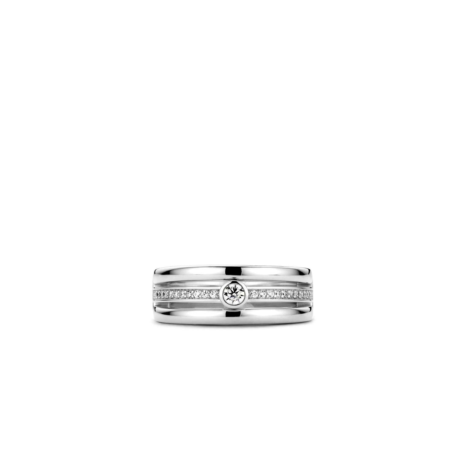 Tisento ring zirkonia maat 56 - Afbeelding 3