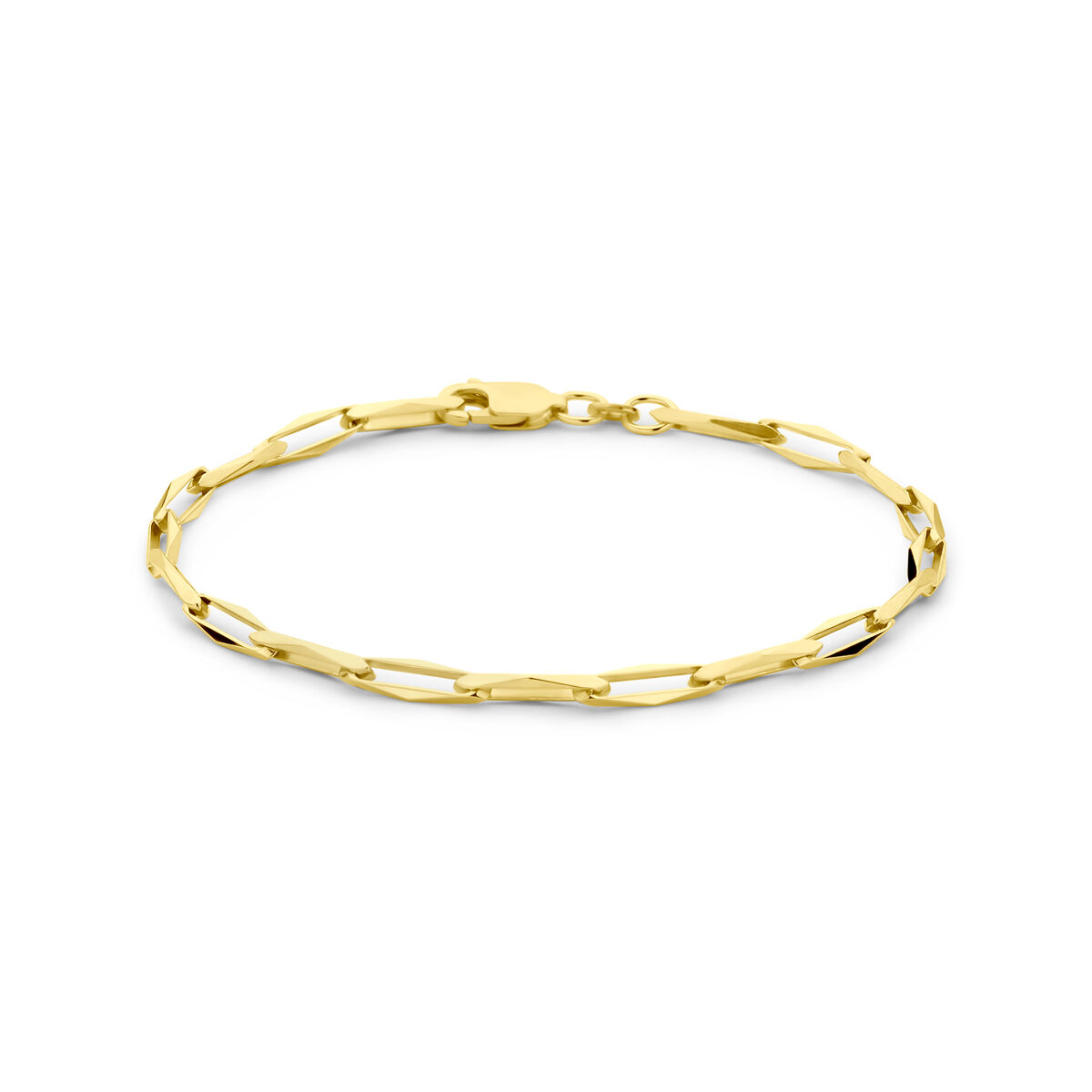 Geelgouden armband Closed For Ever 18,5cm -3.5mm