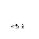 Line Argent zilver oorknoppen zirkonia