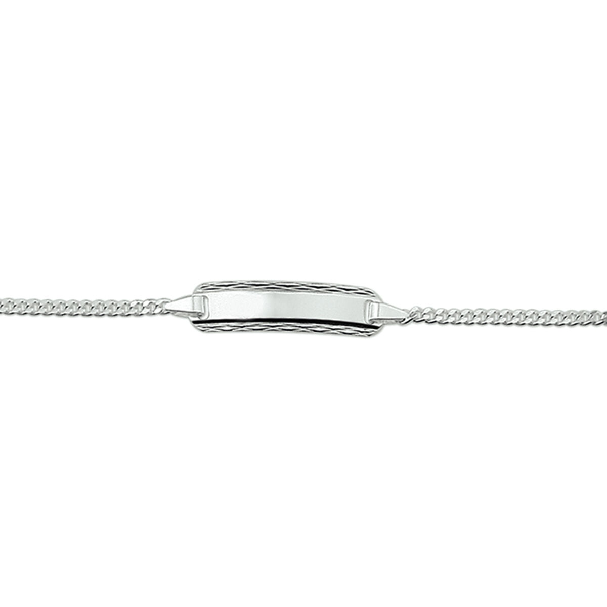 Zilveren graveerarmband 11-13 cm