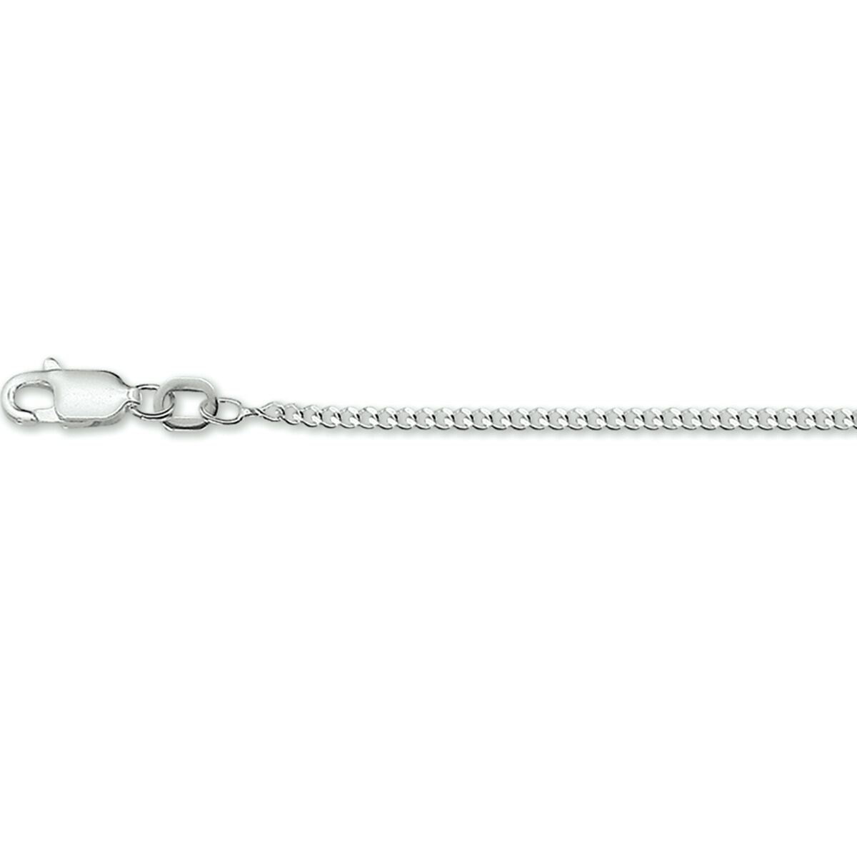 collier zilver gourmet 42cm 2,1mm