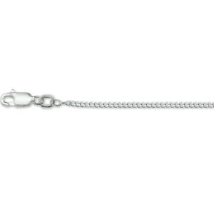 Zilveren collier gourmet 38cm 1,8mm