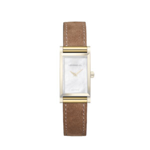 Herbelin Antarés leren band bruin suede