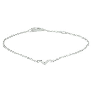 Zilveren armband V 16.5-19.5cm