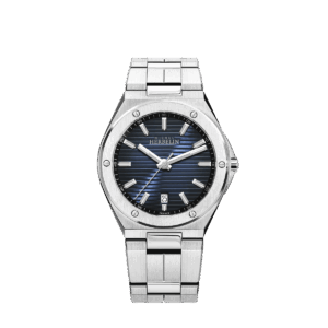 Herbelin Herenhorloge staal donkerblauw