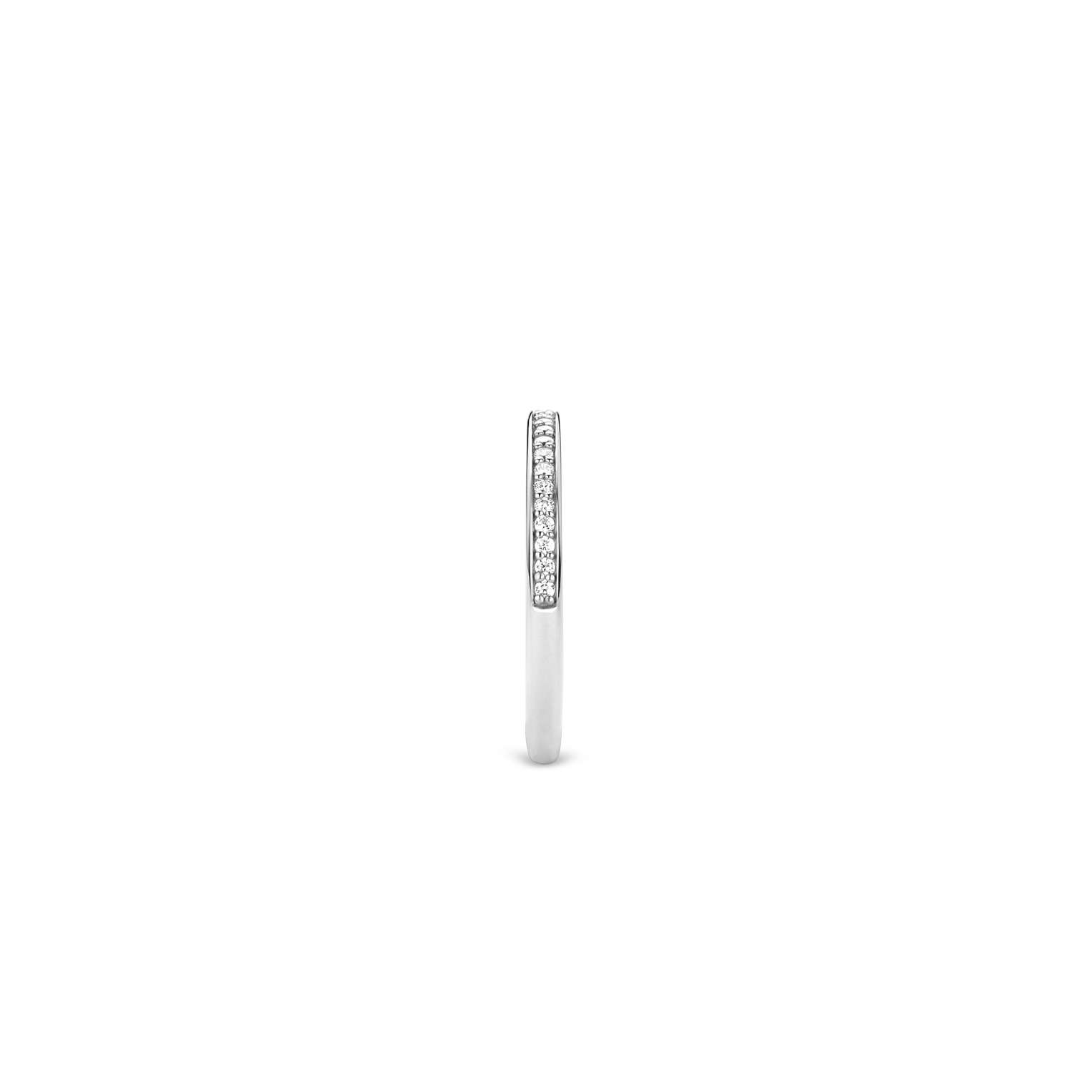 Tisento ring zilver zirkonia maat 54 - Afbeelding 2