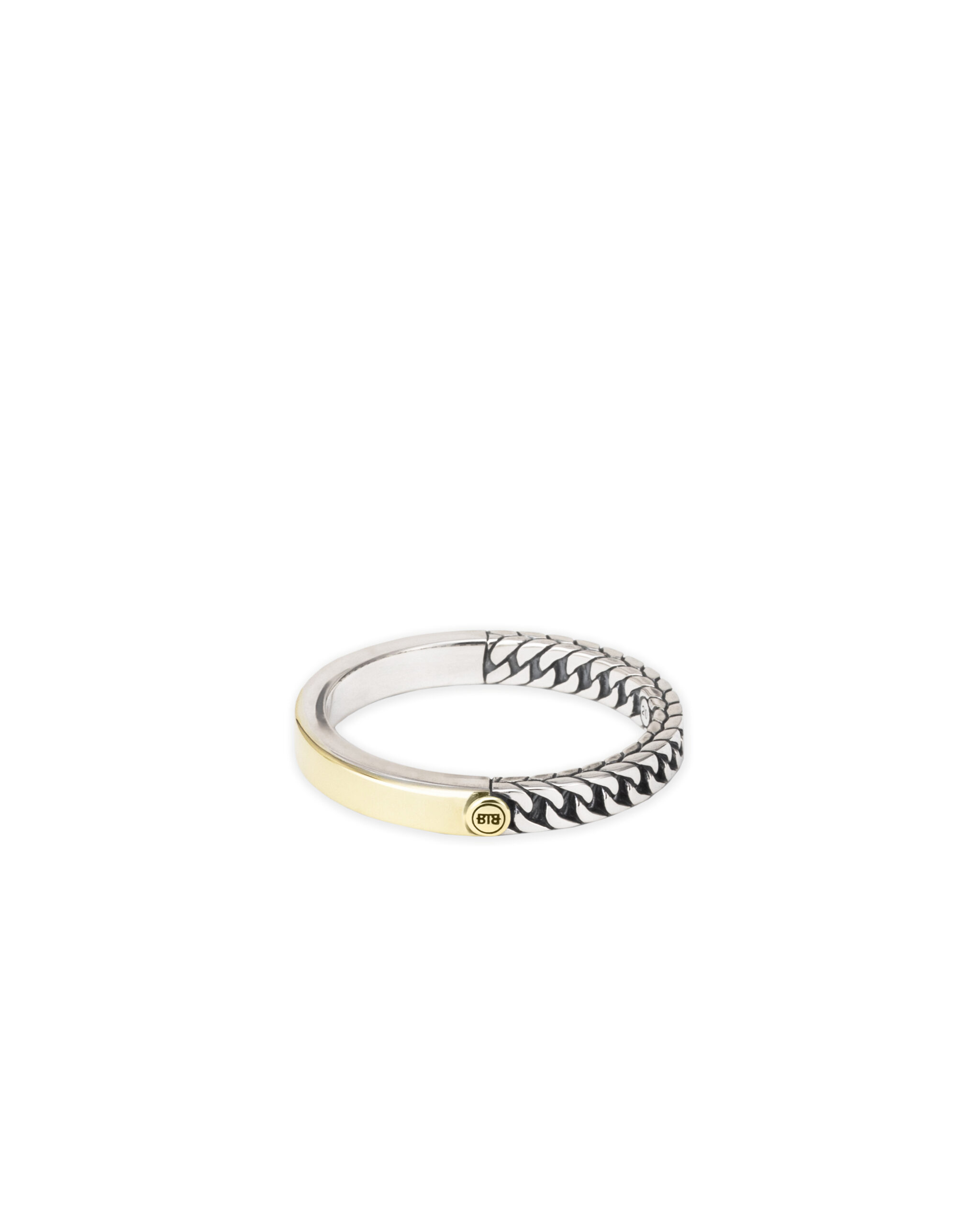 Buddha to Buddha Esther mini dual Ring zilver/goud