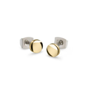 Boccia Oorknoppen verguld titanium