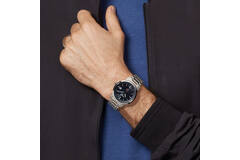 Boccia titanium herenhorloge solar blauwe wijzerplaat - Afbeelding 2