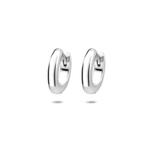 Zilveren Klapoorringen 14mm