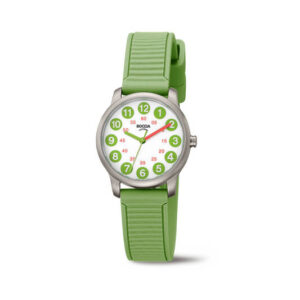 Boccia horloge kids groen